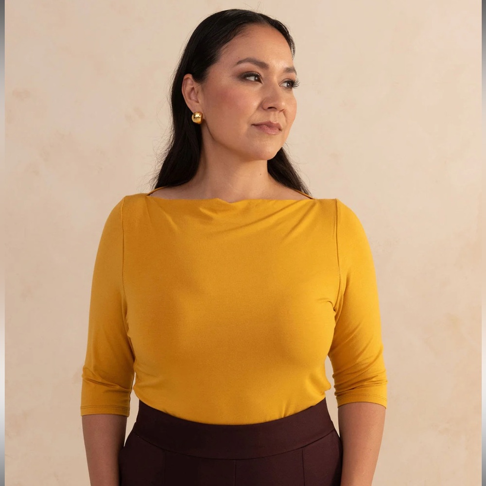 NWOT Encircled Effortless Boatneck Tee